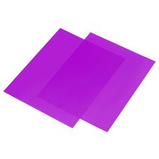 Gel Light Filter Purple Transparent Lighting Gel Filter 16x20 Inch Pack of 4