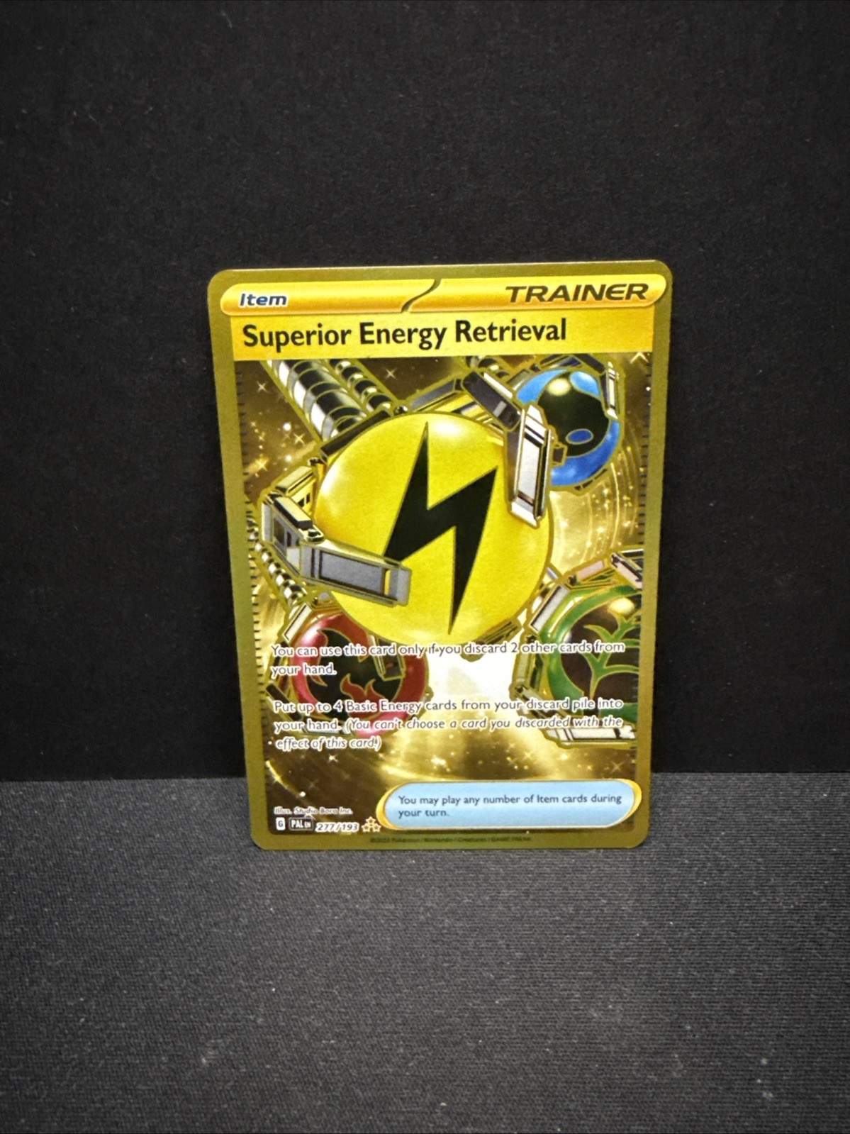 Pokemon Superior Energy Retrieval 277/193 Sv02: Paldea Evolved Holo - NM
