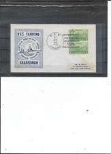 1938 US, USS Fanning  (DD-385) Shakedown Cruise Cover, Ship-Canceled Aruba