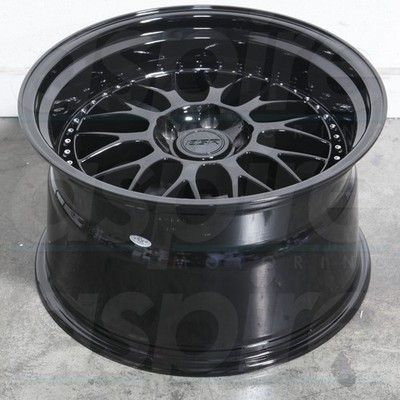 18x8.5 Gloss Black Wheels ESR SR01 SR1 5x114.3 30 (Set of 4)  72.56