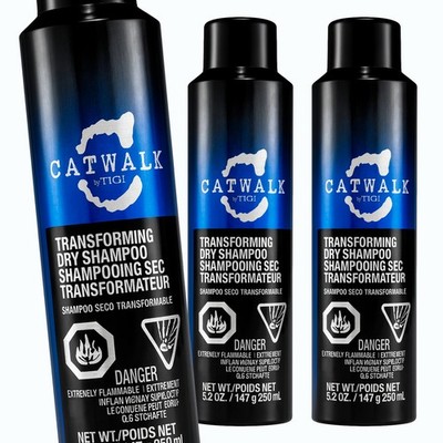 Tigi Catwalk Transforming Dry Shampoo 5.2 Oz - Pack of 3