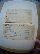 Währungsumstellung DDR 01.07.1990-2xKontoauszüge-1x1:1+1x1:2- Berliner Sparkasse