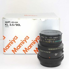 Mamiya RB67 Pro SD 90mm F3.5 KL Wide Angle Lens