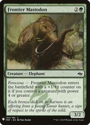 Frontier Mastodon 130/185 Fate Reforged