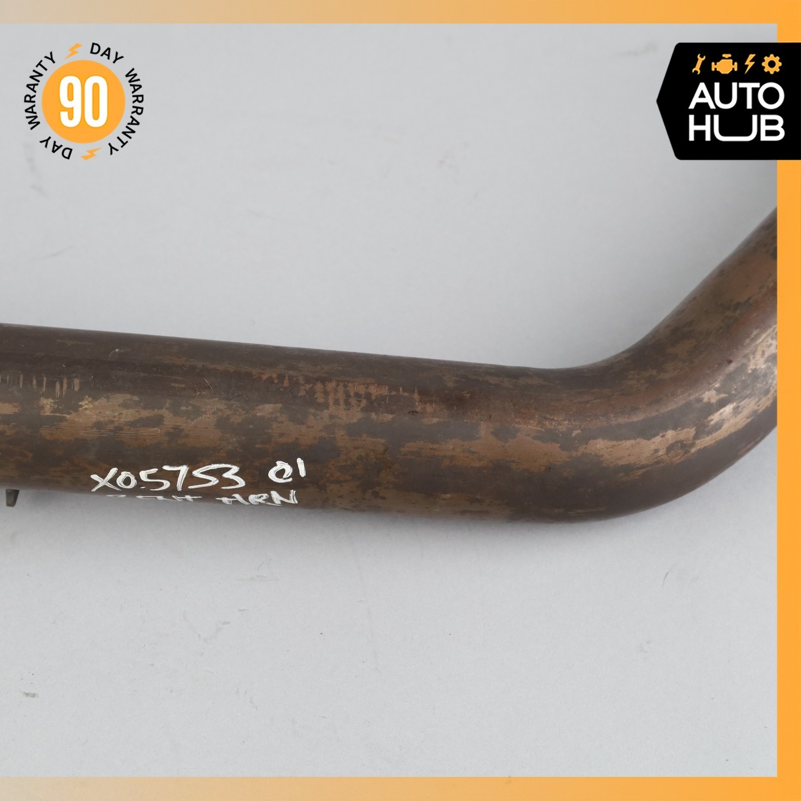 00-02 Bentley Arnage Exhaust Manifold Crossover Pipe Tube PJ55162PB OEM 42k