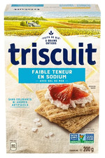 Triscuit Low Sodium Snacking Crackers, 200g