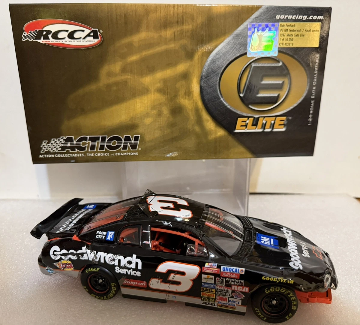 Dale Earnhardt Diecast Sport & Touring Cars 1:24 1997 Vehicle Year