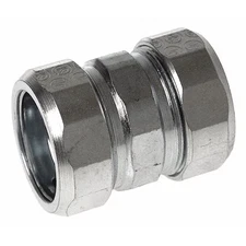Raco 1828 Imc Coupling, 2 In, Compression, Steel, Zinc Plated, Gray