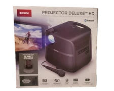 ION Projector Deluxe HD Battery/AC Powered 720P HD LED with Powerful Speaker