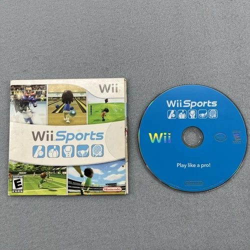 Wii Sports Nintendo Wii Game Tested Working Disc & Sleeve