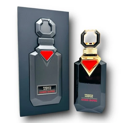 French Avenue Amber Empire 100ml Extrait de Parfum Spray NUOVO IMBALLO ORIGINALE