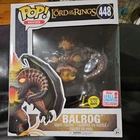 Funko Pop! The Lord Of The Rings #448 Balrog  2017 NYCC Exclusive Sticker - Glow