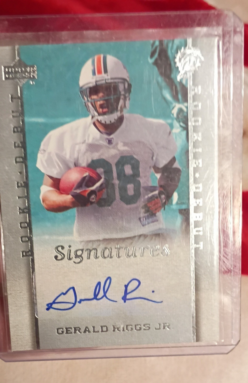 2006 Upper Deck Rookie Debut - Signatures Gerald Riggs Jr. #225 (AU, RC)