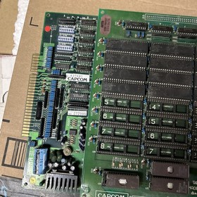 Original Not Working Street Fighter 2 Capcom ARCADE Video GAME PCB BOARD O17-1