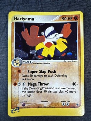 Hariyama 8/109 Ruby and Sapphire Holo Pokemon