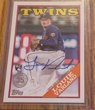 Louie Varland 2023 TOPPS 35TH ANNIVERSARY RC AUTO Card #88BALV