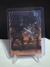 2025 Topps Star Wars Chrome Galaxy - Battle On The Lava River #DOM-12