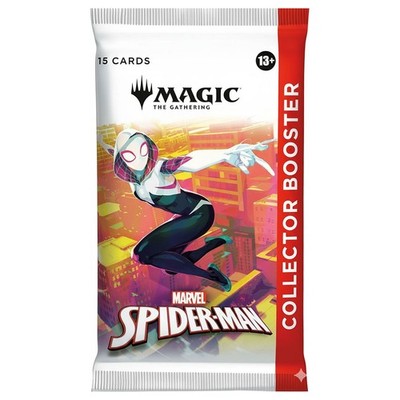 Magic The Gathering Marvel's Spider-Man Collector Booster Pack - SEALED