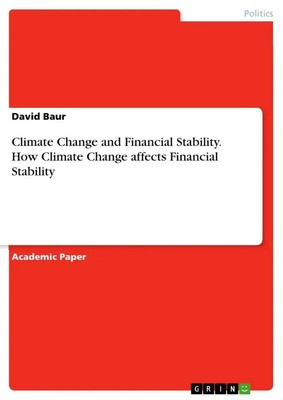 David Baur | Climate Change and Financial Stability. How Climate Change...