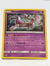Pokémon TCG Mewtwo SM214 Holo Promo Card English 2019 HP 120