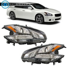 Hidxenon Leftright Side Clear Lens For Nissan Maxima 2009-2012-2014 Headlight Hidxenon Leftright Side Clear Lens For Nissan Maxima 2009-2012-2014 Headlight
