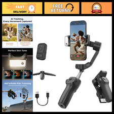 3-Axis Gimbal Stabilizer for iPhone  Android - Smooth Video, Easy Control