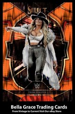 2023 Panini Select WWE Trish Stratus #51 Legends Orange Flash Prizms