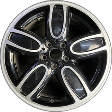 Mini 18x7 Cooper BLACK Wheel OEM Rim Factory Stock 2016-2023