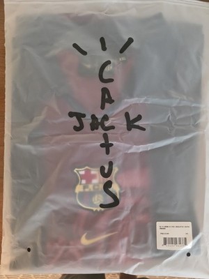 FC Barcelona x Travis Scott Limited Edition Retro Jersey and