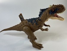 Jurassic World Dominion Roar Strikers Rajasaurus Dinosaur -2022 Tested Works