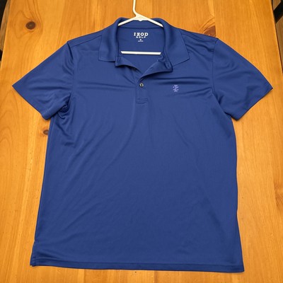 Izod Advantage Performance Natural Stretch Men's Polo Shirt Short Sleeve Size M