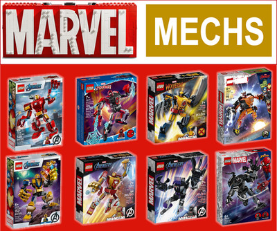 Lego Super Heros Marvel Mechs zum Auswählen 76141 76168 76169 76171 | NEU | OVP