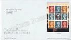 GB FDC FIRST DAY COVER 2022 PRESTIGE STAMP BOOKLET DY42 PLATINUM JUBILEE LONDON