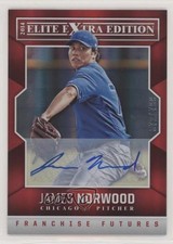 2014 Elite Extra Edition Franchise Futures Signatures James Norwood #7 Auto 8bg