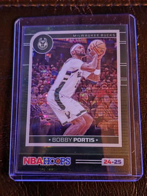 2024-25 NBA Hoops Green Scope Prizm Premium Bobby Portia SSP 25/25 SSP 