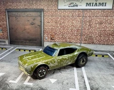 Hot Wheels Redline 1976 Olive Staff Car VHTF Vintage Hong Kong