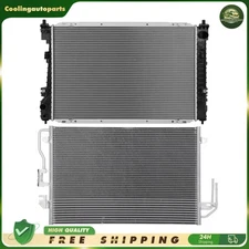 Radiator & A/C Condenser Cooling Kit For 2008-2011 Mazda Tribute Mercury Mariner