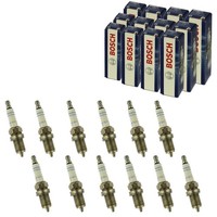 12X Bosch ZüNdkerze Passend FüR Vw Golf 4 1.6 Apf Aeh Renault Twingo 1.2 D7F 700