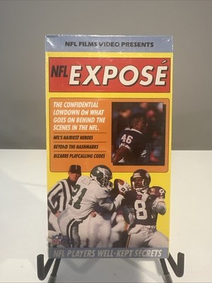 Expose [VHS Tape] NFL Players Well-Kept Secrets - 044008537335  ** Brand New **