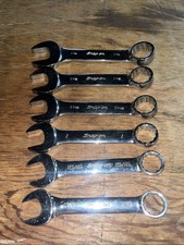 Snap-on Tools 12 Pt. Short Combo Large Wrench Set Oex280-oex400 6 Pc Set