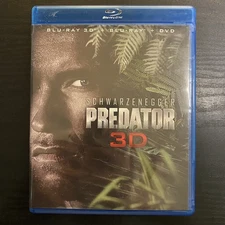 Predator 3D (BluRay/DVD, 1987) - Arnold Schwarzenegger - Used