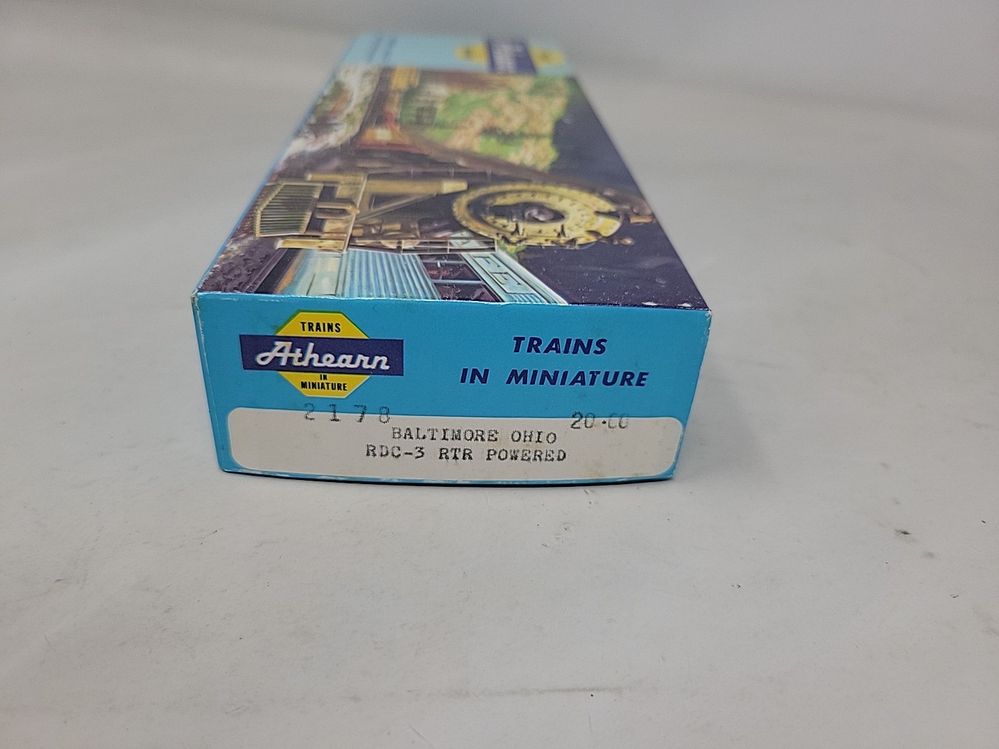 HO Athearn 2178 Baltimore and Ohio RDC-3 RTR Post Office Powered Unit ...