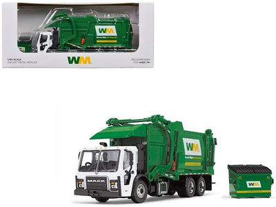 #ad First Gear 60 1796D 1 64 Mack LR Garbage Truck with McNeilus Meridian $141.99