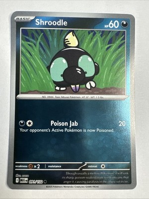 Shroodle 091/132 Me01: Mega Evolution Reverse Holo