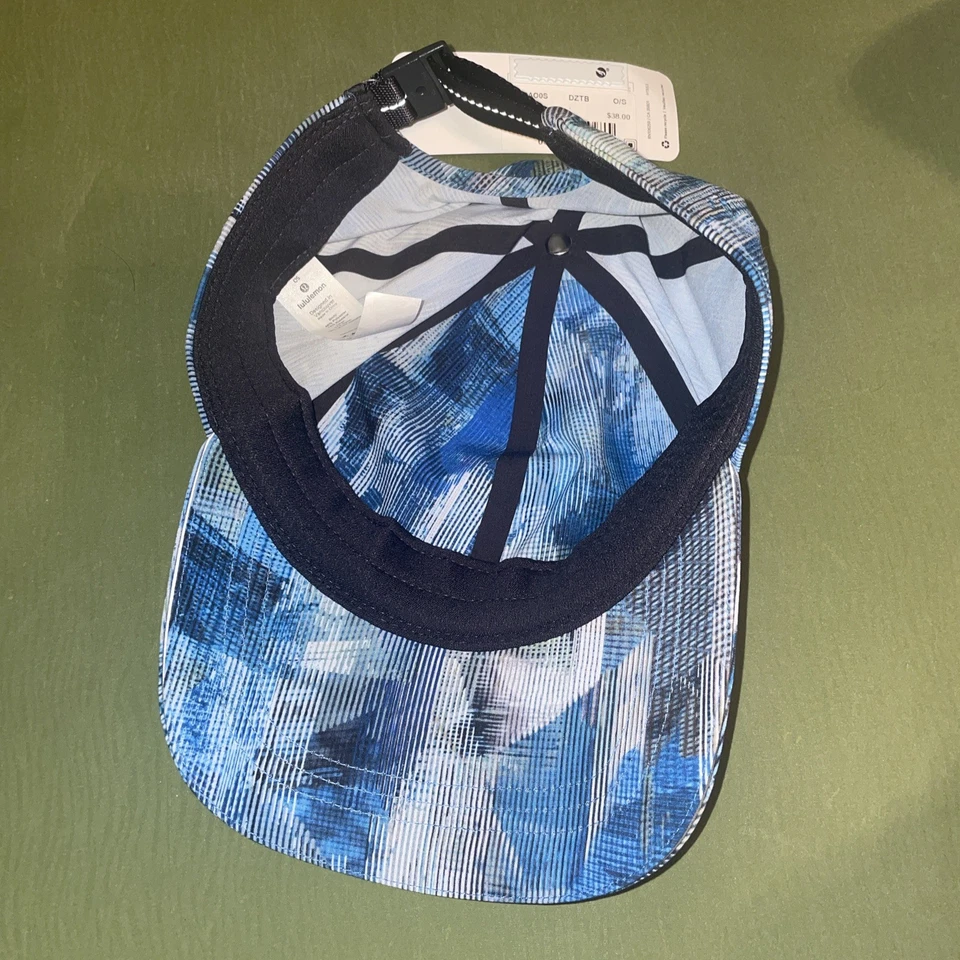 Lululemon Baller Hat Run Cap Strap Back Womens Sun Dazed Multi Blue Running OS - Image 4 of 4