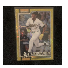 Topps Lawrence Butler #324 2024 Series 1 Yellow Parallel Oakland Athletics /399