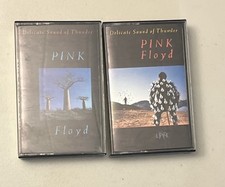 PINK FLOYD Delicate Sound of Thunder Live 1988 Lot of 2 Cassette Tapes