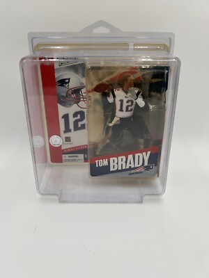 Tom Brady McFarlane NFL Series 11 No Helmet Chase Variant New