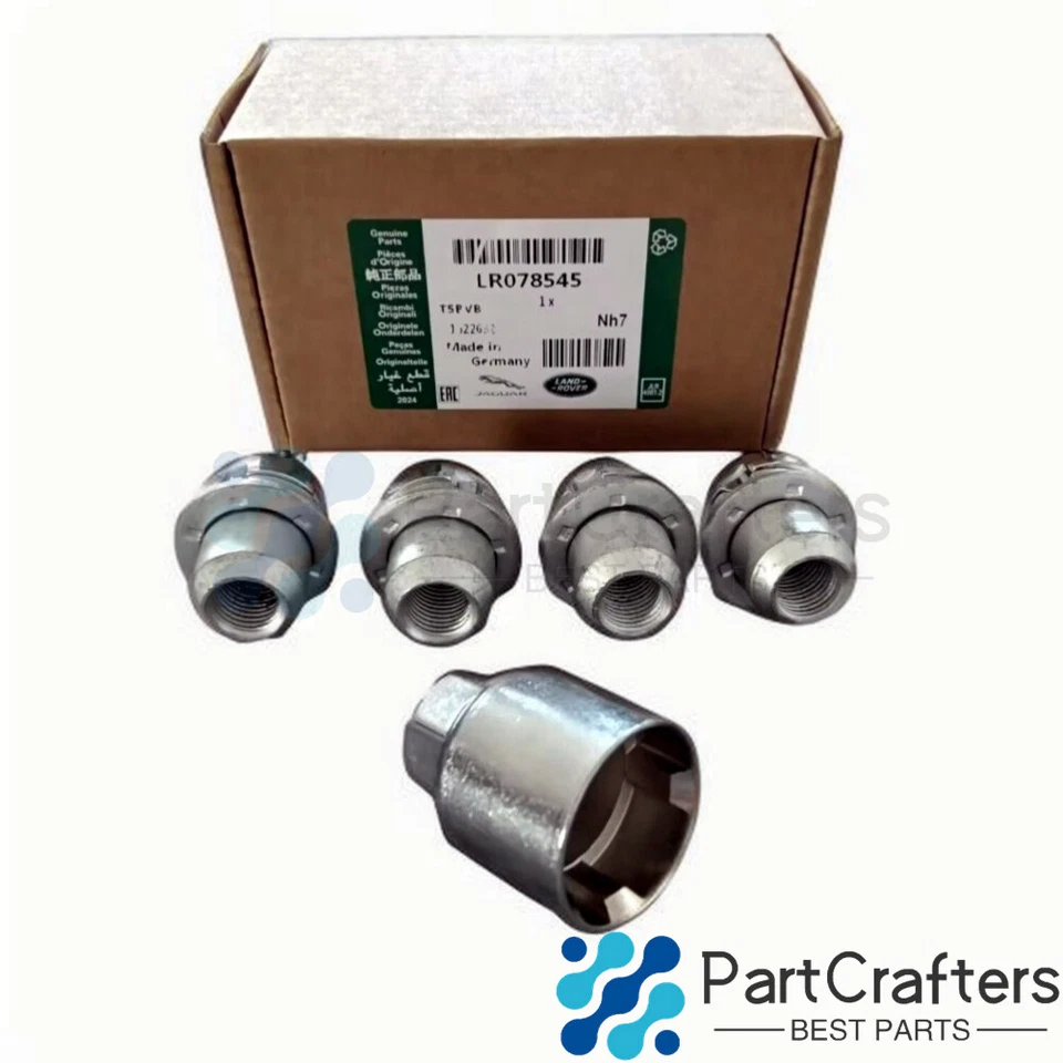 Комплект зажимных гаек колес для Land Range Rover LR3 LR4 Sport Discovery LR078545 2010-24 годов выпуска - Изображение 3 из 4