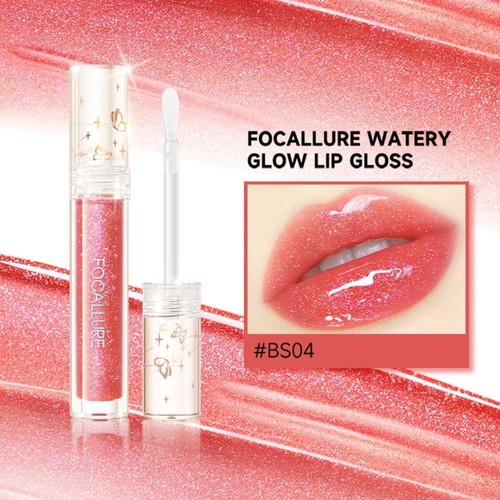 Focallure, Watery Glow Lip gloss, 3 Glossy Styles - Picture 6 of 39